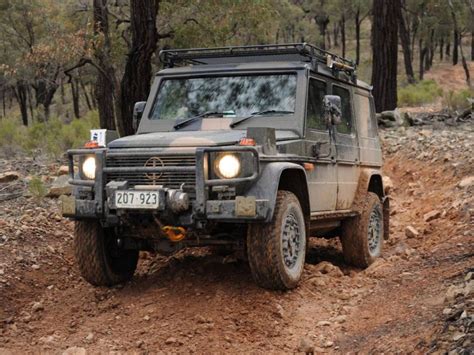 Mercedes‑benz defence vehicles offers a wide range of highly capable tactical and logistics vehicles with payloads ranging from 0.5 to 110 t and gross combination weights up to 250 t. Australian Army to Receive Custom, Rugged Mercedes G ...