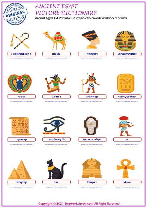 Ancient Egypt Worksheets Worksheets For Kindergarten
