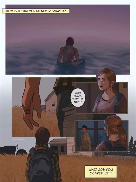 The Last Of Us Art Conveys Ellies Struggle Through Comics