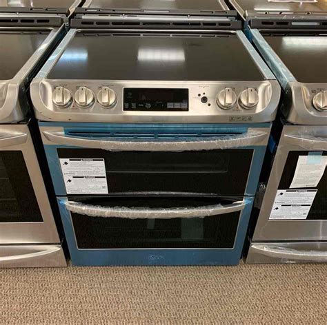 Lg 73 Cu Ft Electric Double Oven Slide In Range With Convection All
