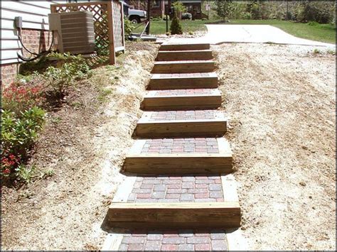 We did not find results for: Hill Side DYI Step idea. Brick and Wood Hillside step ...