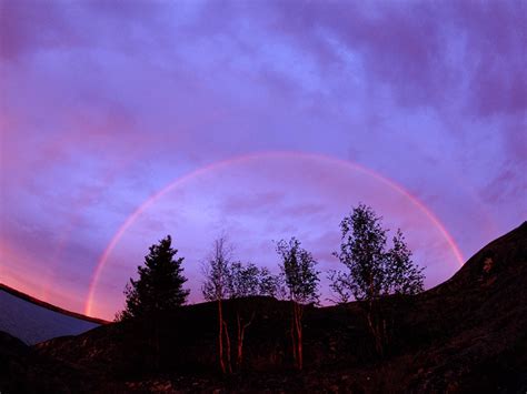 Rainbow Purple Sky National Geographic Rainbow Photography