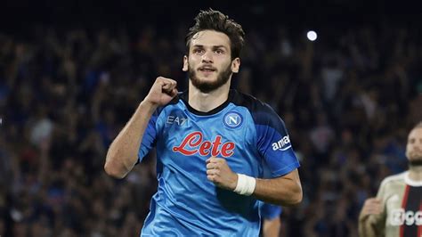 Chelsea And Liverpool To Battle For Napoli Star Khvicha Kvaratskhelia