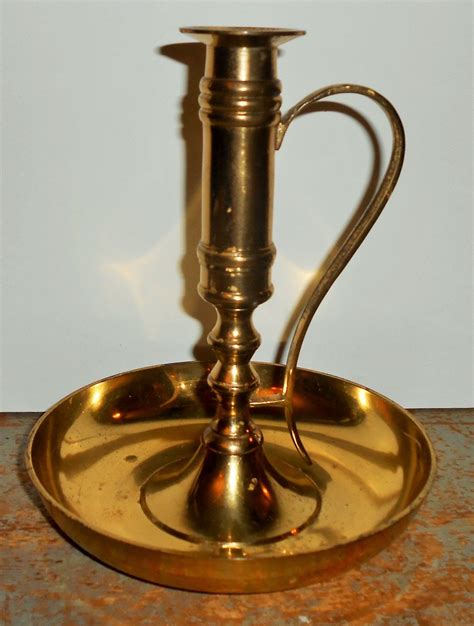 You'll receive email and feed alerts when new items arrive. Vintage Candle Holder Brass Candlestick With Handle Large ...