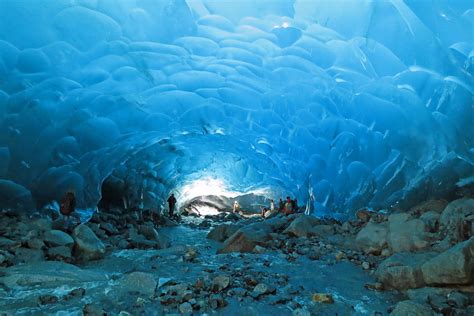 Mendenhall Glacier Ice Cave Juneau Alaska These Caves