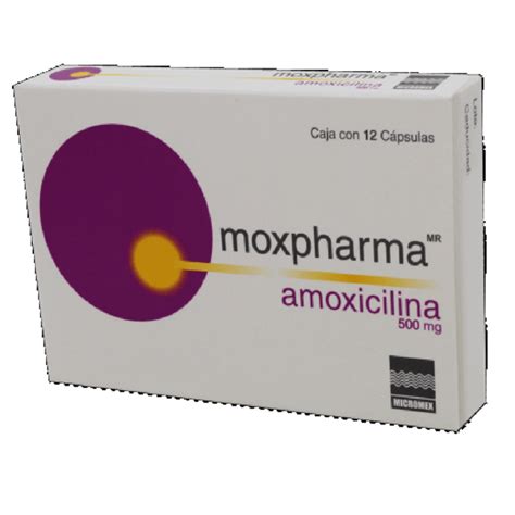 Moxpharma 500mg Cap C12 Mic Grupo Farma Medical