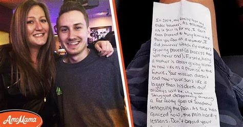 Grieving Mom Flying To Bury Her Son Receives Note From A Flight Attendant That Makes Her Cry