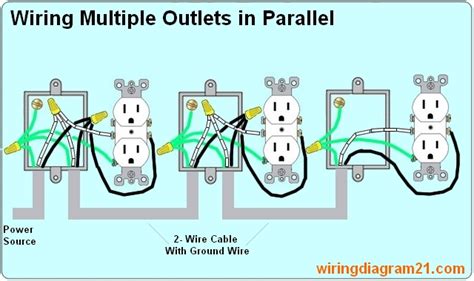 How To Wire Multiple Outlets On Same Circuit