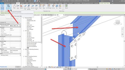 How To Create A Custom Steel Connection For Reuse In Revit 2020