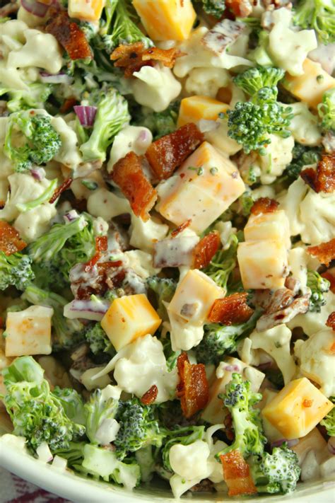 Pick up a copy today and you'll get recipes for: Loaded Broccoli Cauliflower Salad! (Low Carb) | Recipe ...
