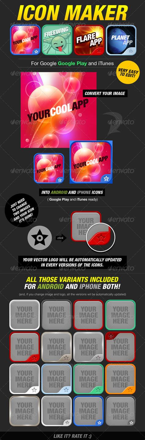 Check spelling or type a new query. Icons - Android and iTunes Icon Creator | GraphicRiver