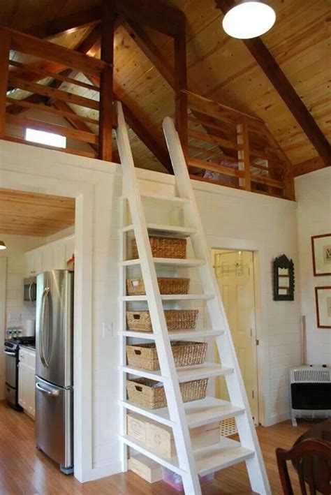 Good Loft Ladder Idea Small Space Pinterest