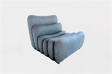 Joe Colombo Pair Of Armchairs From The Series Additional Ssytem