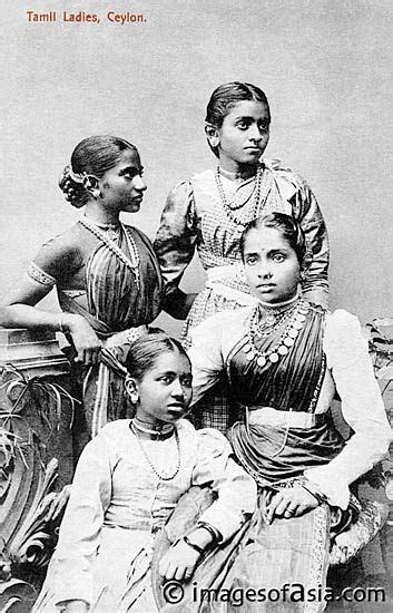 Tamil Ladies Vintage India Vintage Portraits History