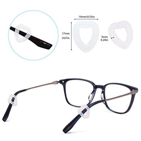 Smarttop Eyeglasses Ear Grips Eyeglass Retainer Anti Slip Ear Holder Silicone Soft Glasses Ear