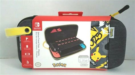 Nintendo Switch Pokemon Pikachu Deluxe Travel Case Nintendo Cases
