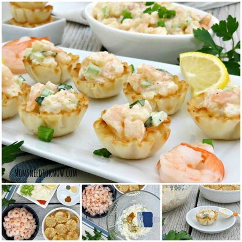 Cold appetizers in a cup. Cold Shrimp Dip in Phyllo Cups | Moms Need To Know ™ | Appetizer dips cold, Best appetizers ...