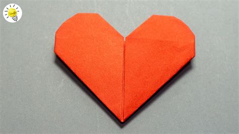 Papier Herz Falten Valentinstag Papierherzen Falten Anleitung