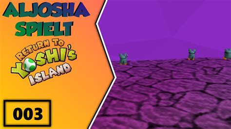 Let's Play Return To Yoshi's Island DEMO 🦖#03: In der RAINBOW GROTTO