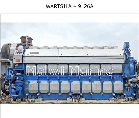 Wartsila Diesel Propulsion Engine 9l26a Malwi Marine