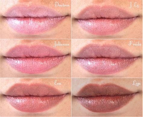 L Or Al Exclusive Nudes Collection By Color Riche Lipsticks Review And