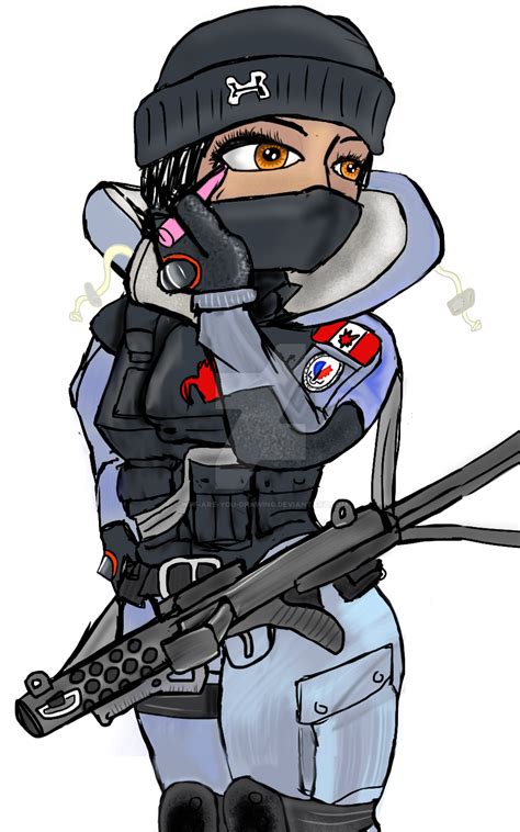 Rainbow Six Siege Frost By Wtf Are You Drawing On Deviantart