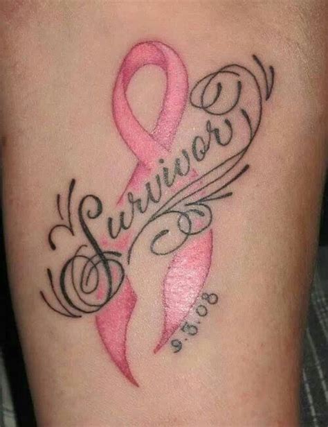 Breast Cancer Survivor Tattoo Pink Warrior Survivor Pinterest