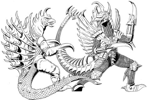 Free Printable Coloring Page For Gigan