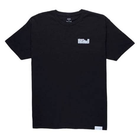 Diamond Supply Co X Blind Og Emb Skate T Shirt Black Skate Clothing From Native Skate Store Uk