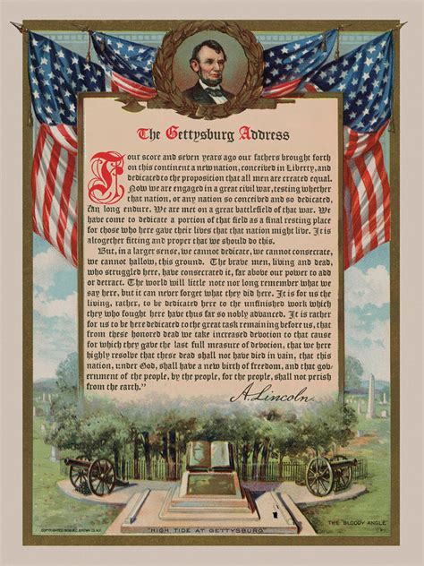 The Gettysburg Address Mcgaw Graphics