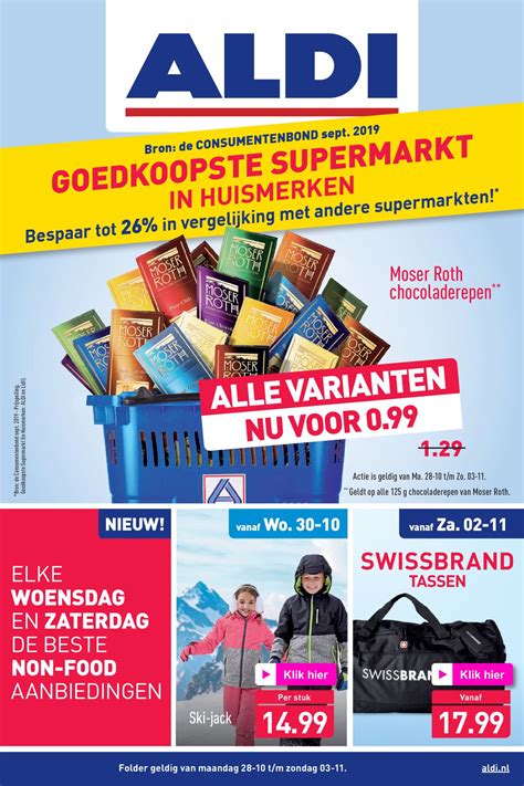 As of feb 9, 2021. Aldi Actuele folder 28.10 - 03.11.2019 - wekelijkse-folders.nl