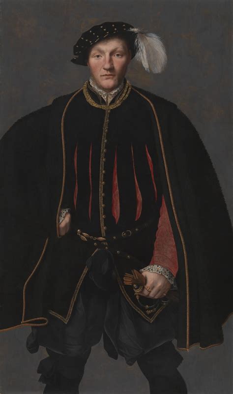 Tates Painting Of A Man In Tudor Costume A Sixteenth