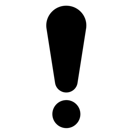 Download Exclamation Icons Brand Question Mark Computer Black Hq Png