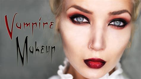 seductive vampire makeup tutorial halloween 2015 youtube