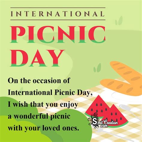 International Picnic Day Wishes Messages Quotes Images