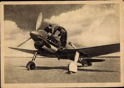 Ansichtskarte Postkarte Heinkel He 113 Jagdflugzeug Akpoolde