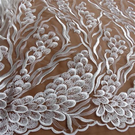 New Collection Bridal Lace Fabric 130cm Width Fashionable Etsy Uk
