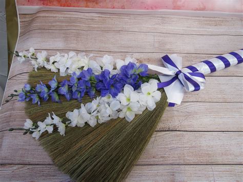 Purple Wedding Brooms For Jump The Broom Ceremony Over 150 Under 40