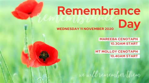 Remembrance Day Mareeba Shire Council