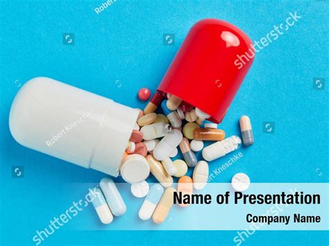 Pill Drug Powerpoint Template Pill Drug Powerpoint