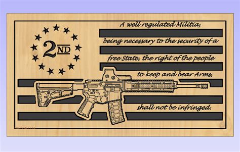 A R Ifle 2a Well Regulated Militia Flag — Patriot Nation Designs