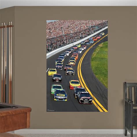 Daytona International Speedway Pack Mural Nascar Room Custom Wall
