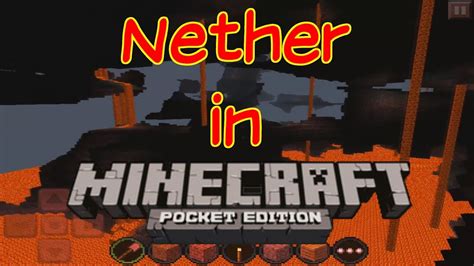 Nether In Minecraft Pocket Edition Read Description Youtube