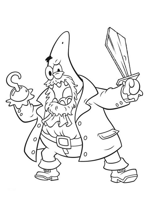Here are some pictures of pirates (with their boats, their treasures and their crew) to color and print ! SPONGEBOB COLORING PAGES