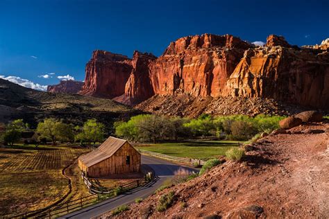 Sunset over Capitol Reef National Park (With images) | Capitol reef, Capitol reef national park 