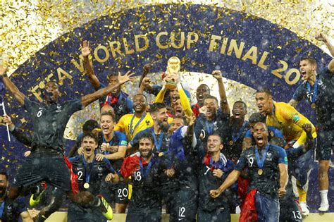 In Pics France Vs Croatia 2018 Fifa World Cup Final Photogallery