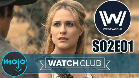Westworld Season 2 Episode 1 Breakdown Watchclub Youtube