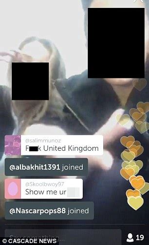 Schoolgirls Using Periscope While In Class Received Requests To Expose Themselves Daily Mail