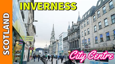 City Centre Inverness Scotland Youtube