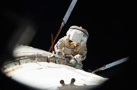 cosmonauts upgrade station high gain antenna on record breaking spacewalk spaceflight now